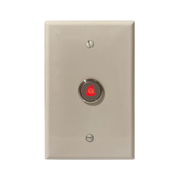 Gen1 and Gen2 | HB-S-20LED | Hardwired | LED Lighted | Push Button Activator