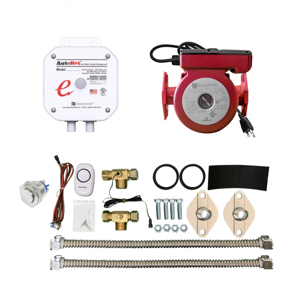 Residential Demand Recirculation Pump System. 99 Series Recirculation Pump. Under Sink Kit.