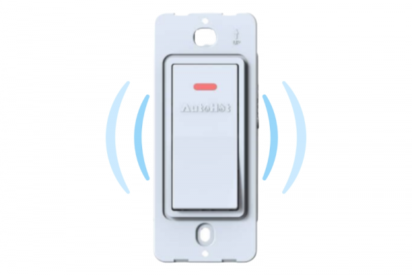 AutoHot Wireless LED Rocker Switch. No Trim Plate