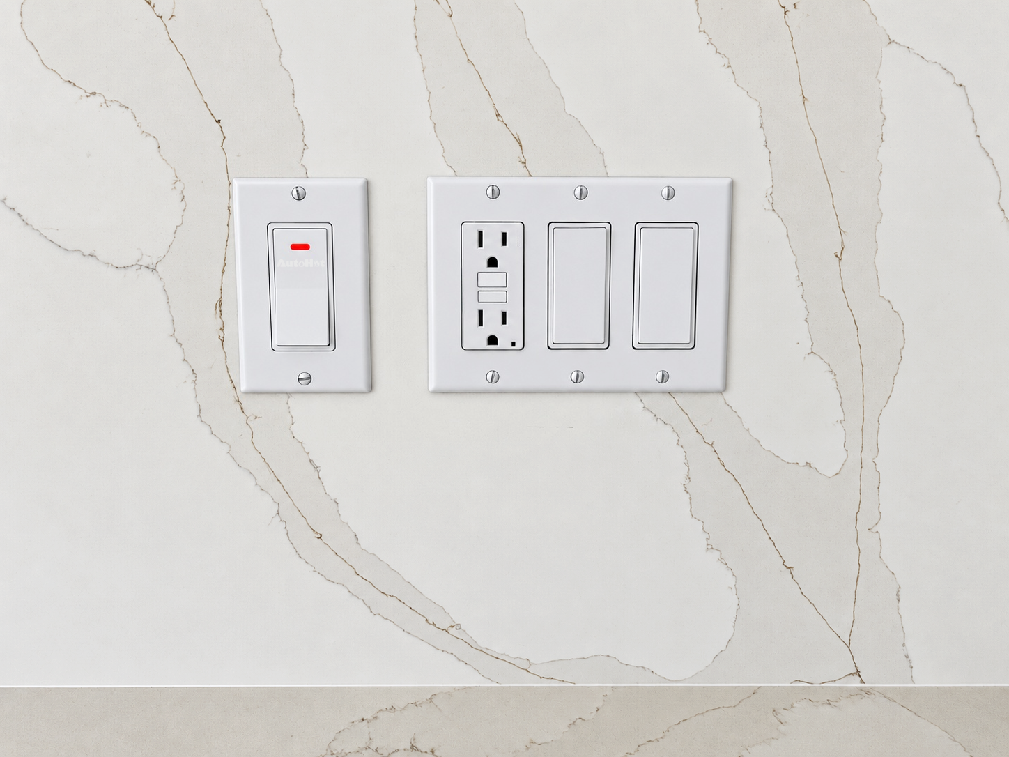 Hardwired | LED Lighted Rocker Switch | HR-S-17LED_Installation Picture in Home