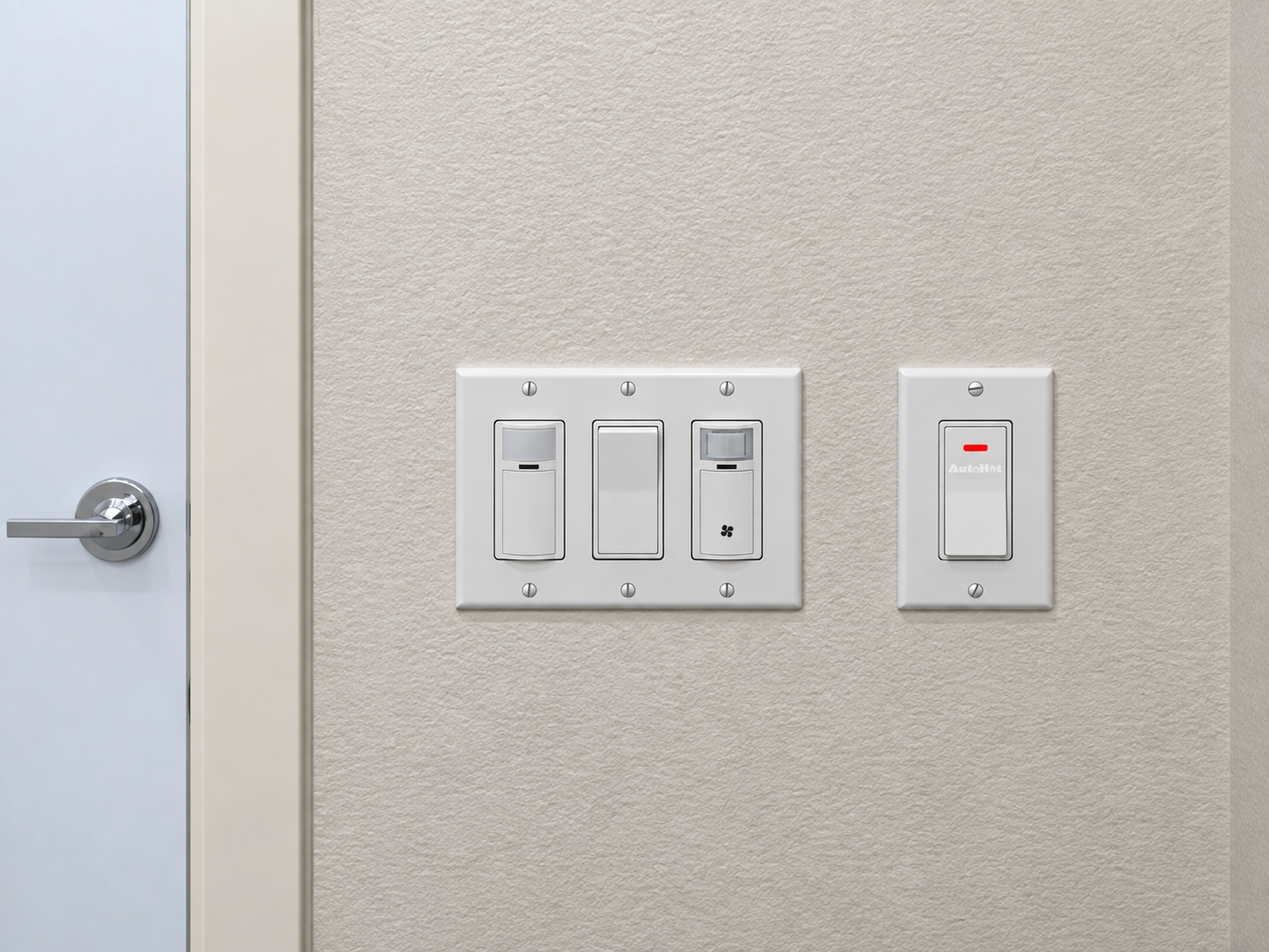 Wireless | LED Lighted Rocker Switch | WR-S-24LED_Installation Picture Mounted